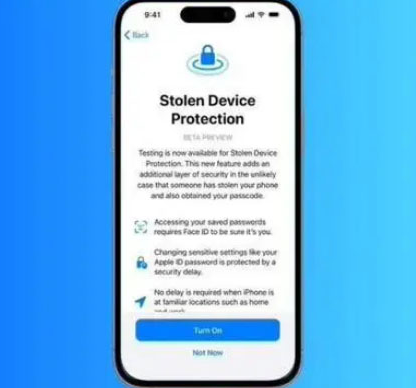 凭祥苹果授权维修店分享被盗设备保护功能开启方法 