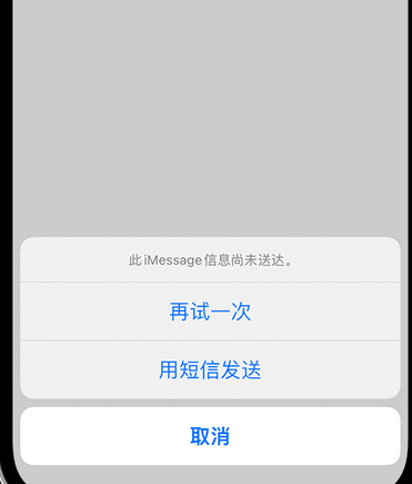 凭祥apple维修iPhone上无法正常发送iMessage信息