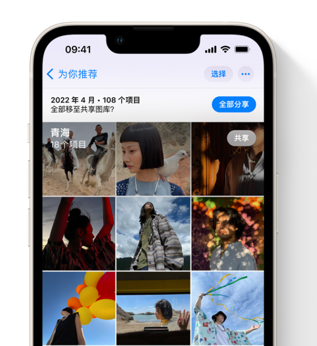 凭祥苹果维修网点分享在 iPhone 上使用共享图库 